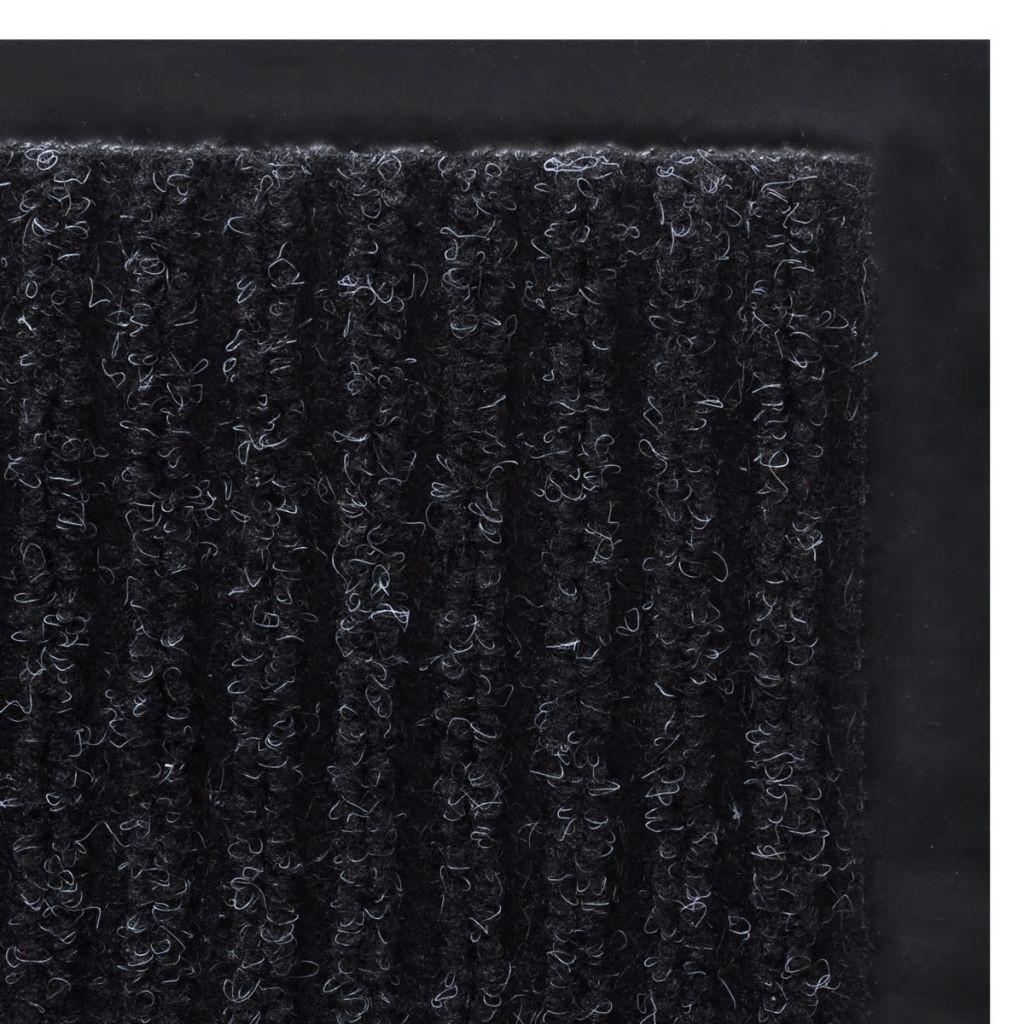 Dørmåtte PVC 120 x 180 cm sort