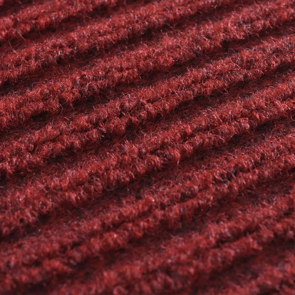 Rød PVC Dørmåtte 90 x 150 cm