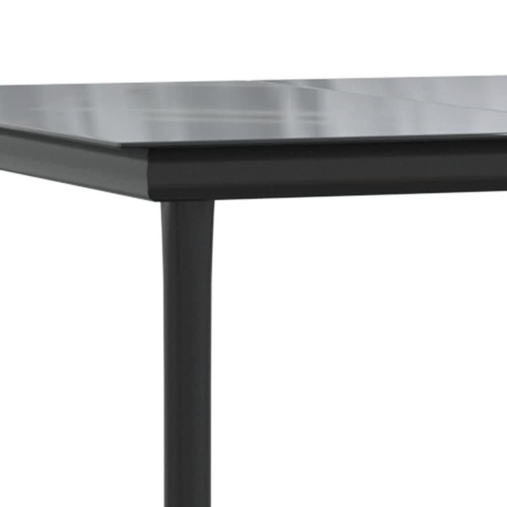 Spisebordssæt til haven 7 dele med hynder polyrattan beige