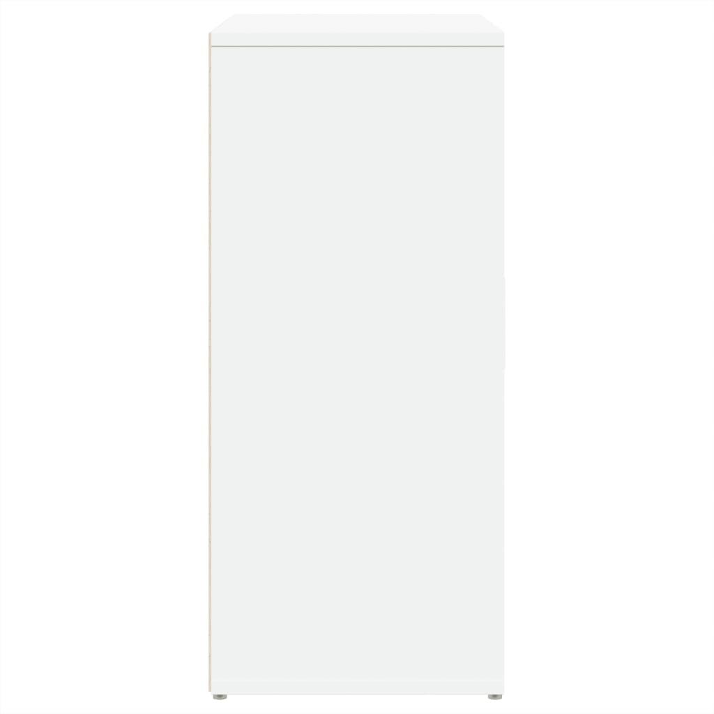 Skænk 60x31x70 cm konstrueret træ hvid