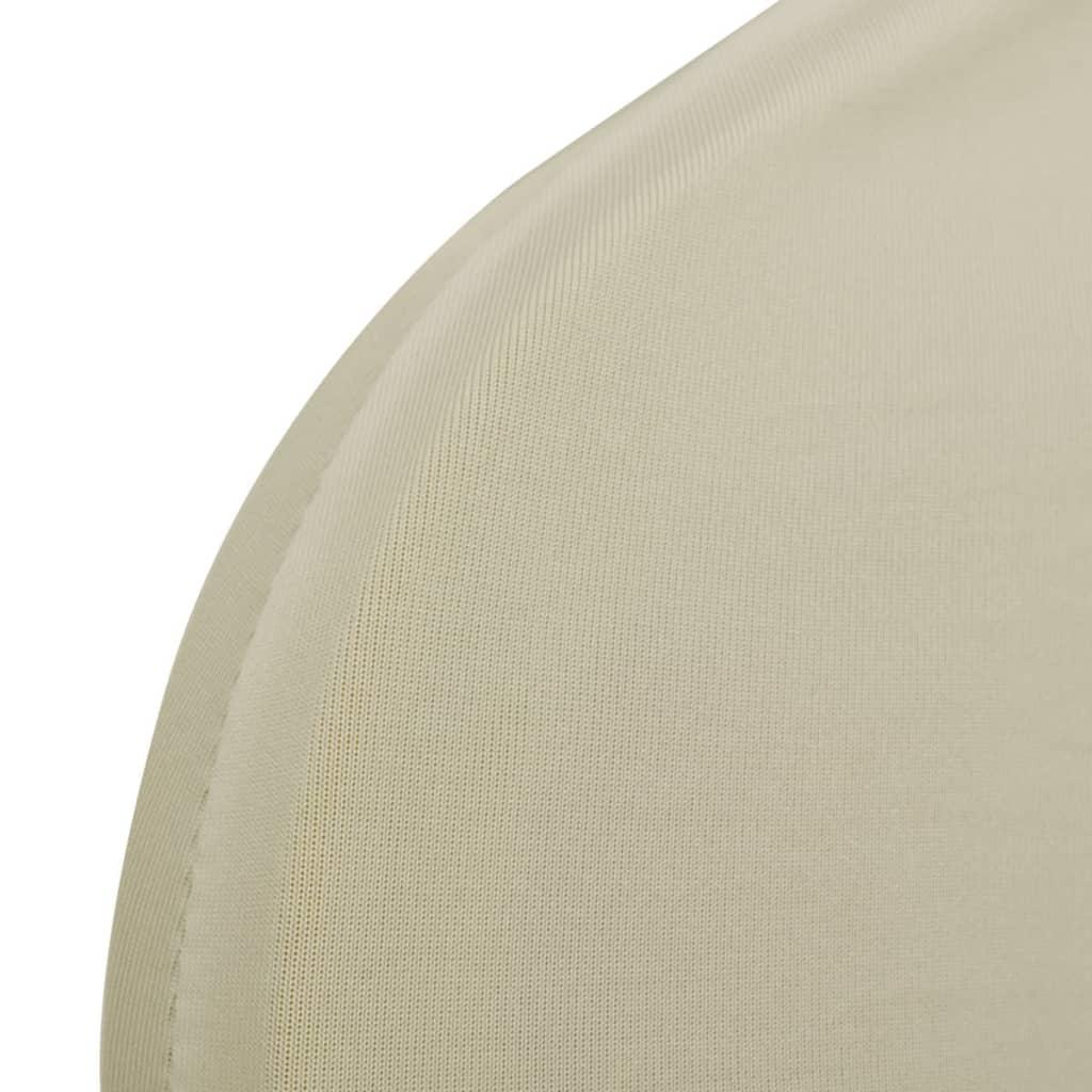 Stolebetræk i stretch 4 stk. creme