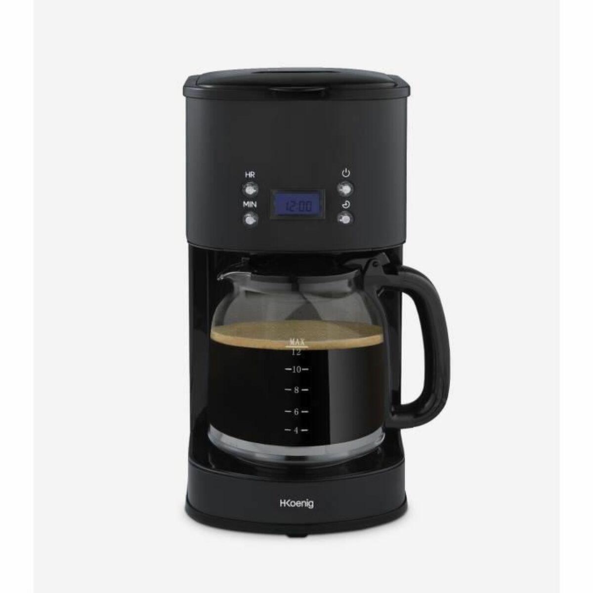 Drip Coffee Machine Hkoenig Sort 1000 W