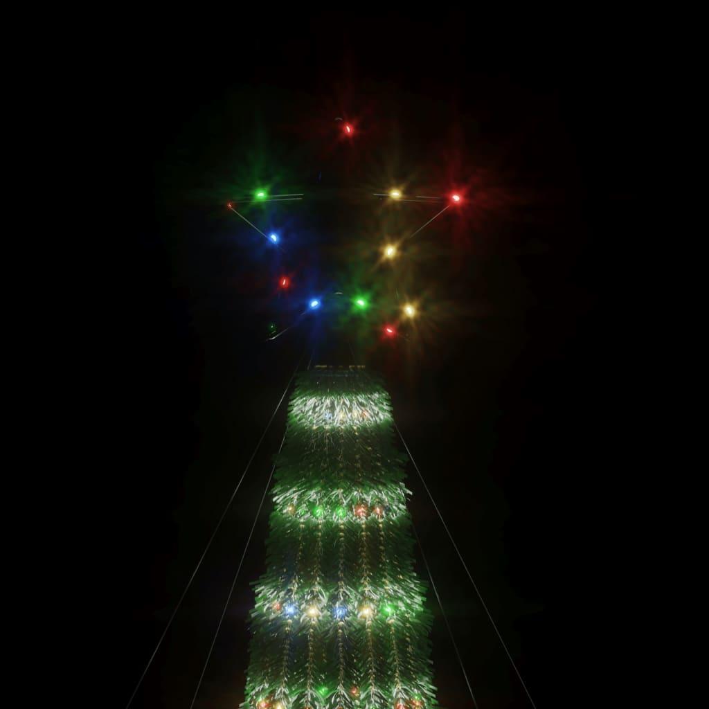LED-juletræ 275 LED'er 180 cm farverigt lys