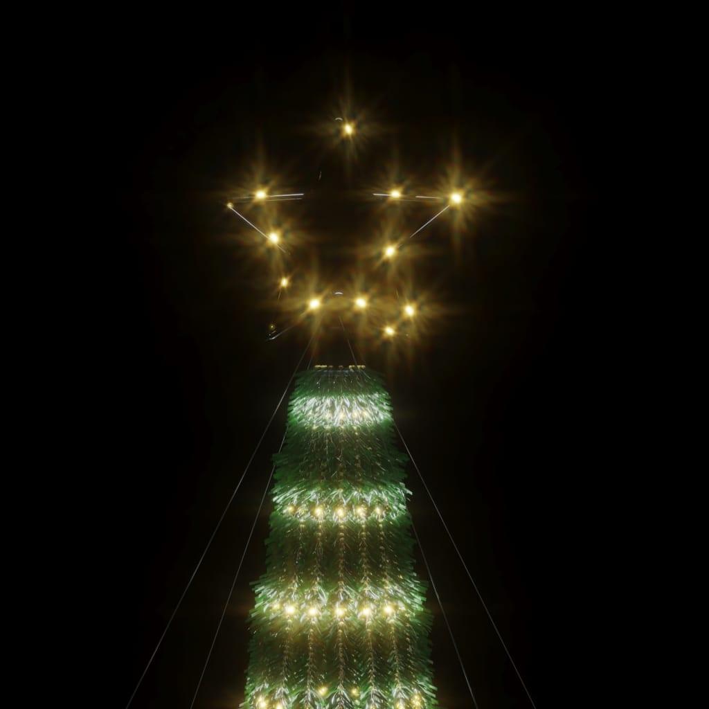 LED-juletræ 275 LED'er 180 cm varmt hvidt lys