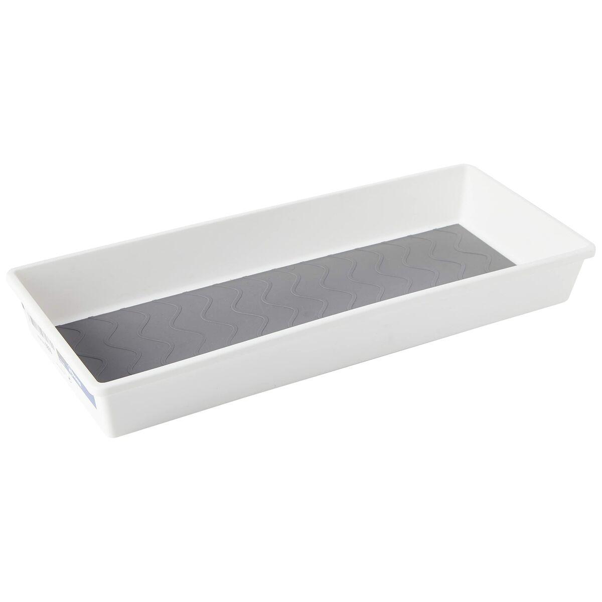Skuffeopdeler Mondex Space System polypropylen 15 x 38 x 5 cm Hvid