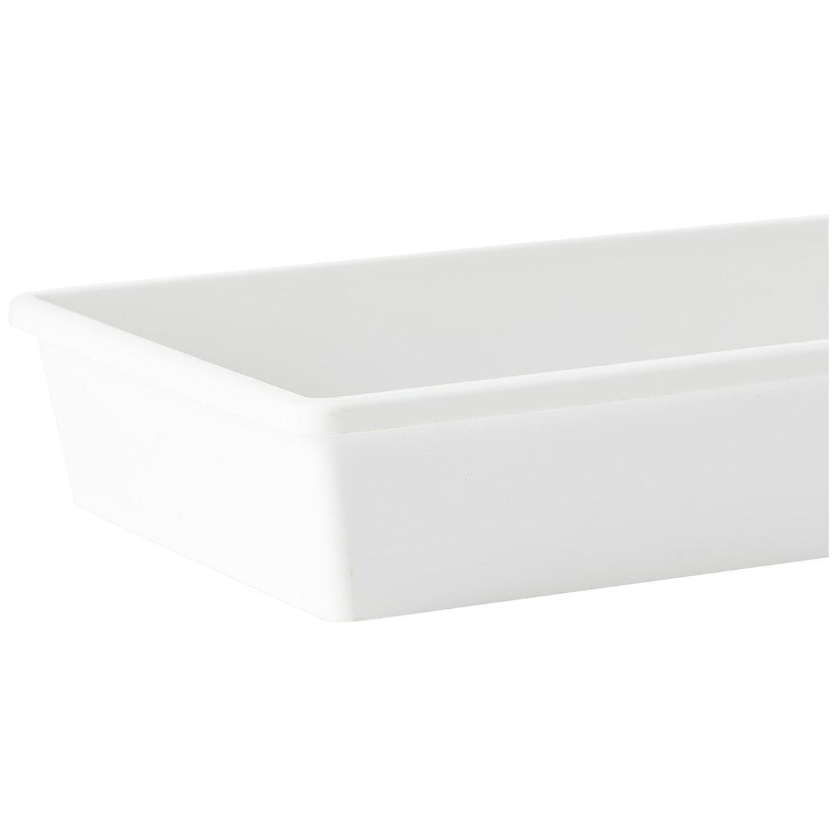 Skuffeopdeler Mondex Space System polypropylen 15 x 38 x 5 cm Hvid