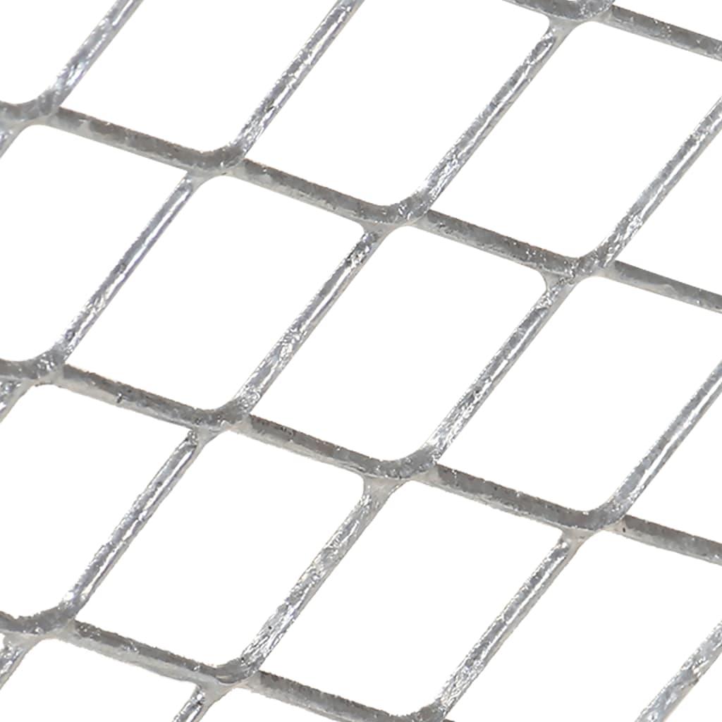 Kompostbeholder 85x85x70 cm galvaniseret jern