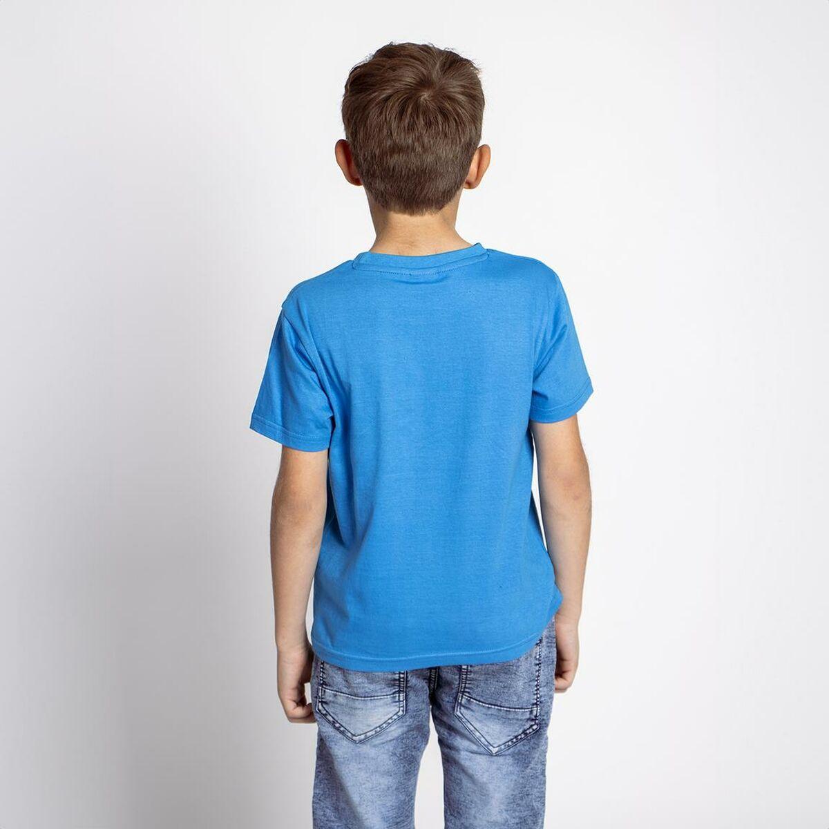 Børne Kortærmet T-shirt The Avengers Blå 6 år