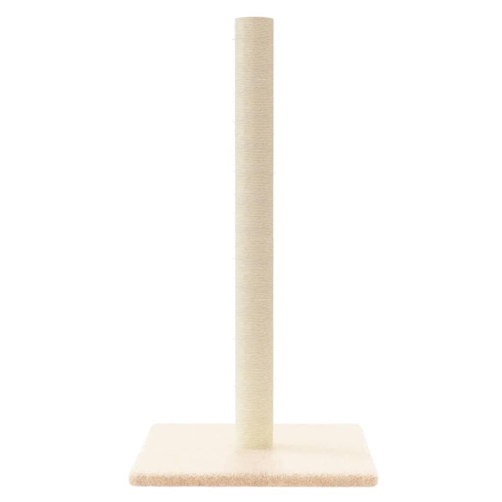 Kradsetræ 35x35x70 cm cremefarvet