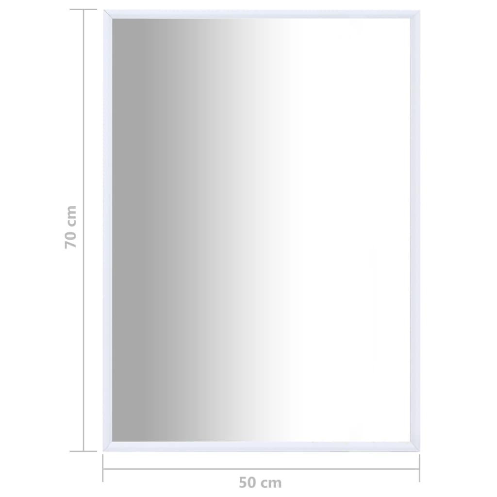 Spejl 70x50 cm hvid