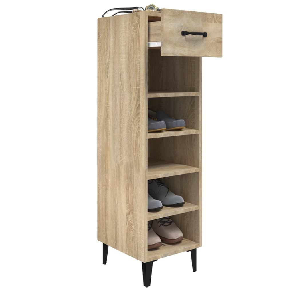 Skoreol 30x35x105 cm konstrueret træ sonoma-eg