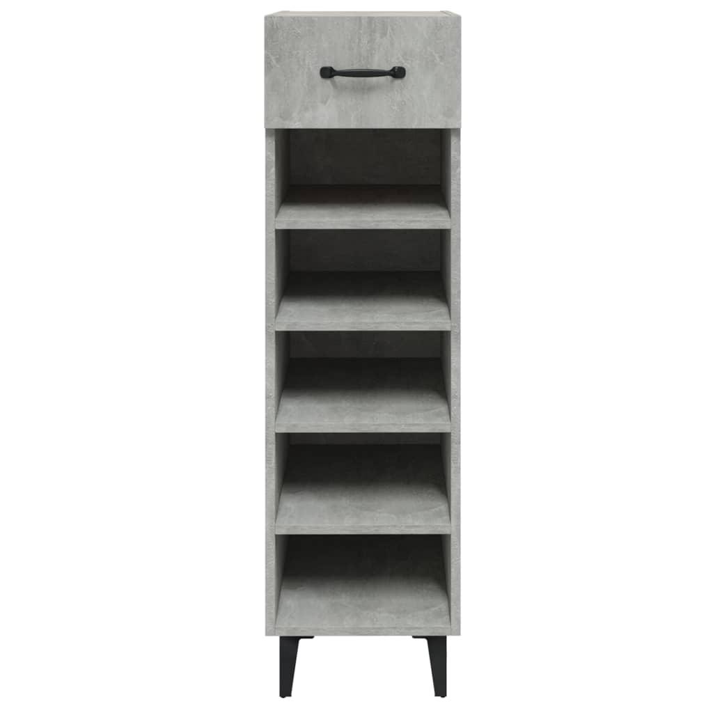 Skoreol 30x35x105 cm konstrueret træ betongrå