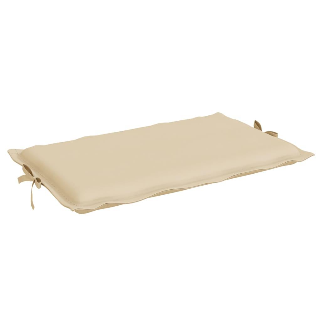Hynde til liggestol 186x58x4 cm oxfordstof beige