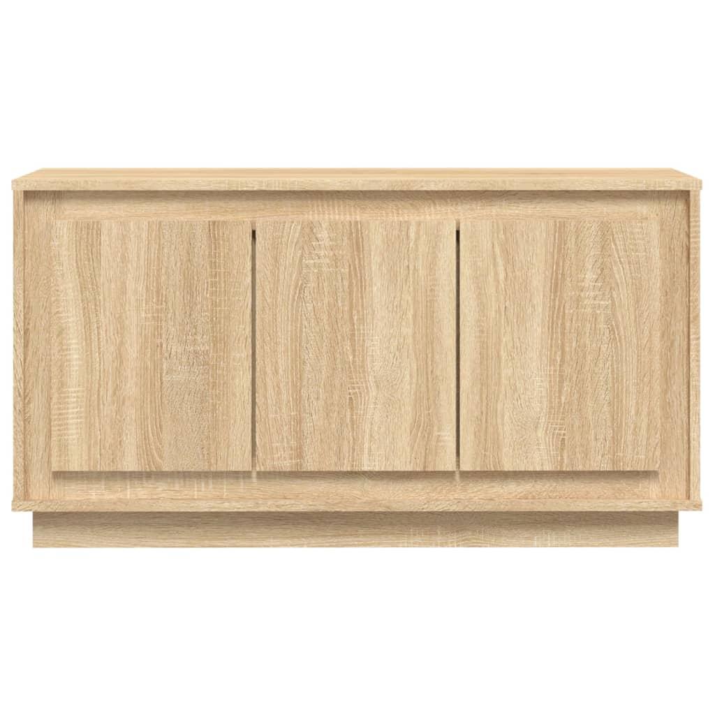 Skænk 102x35x55 cm konstrueret træ sonoma-eg