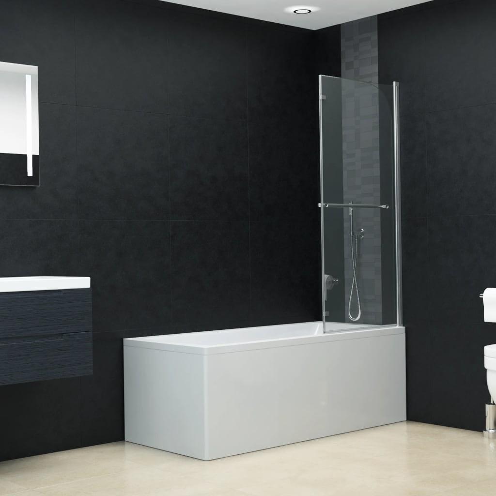 Foldbar brusekabine 2 paneler ESG 95x140 cm