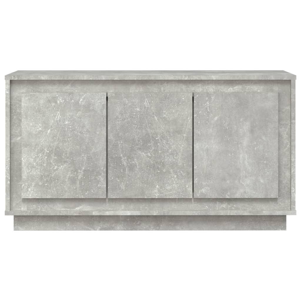 Skænk 102x35x55 cm konstrueret træ betongrå