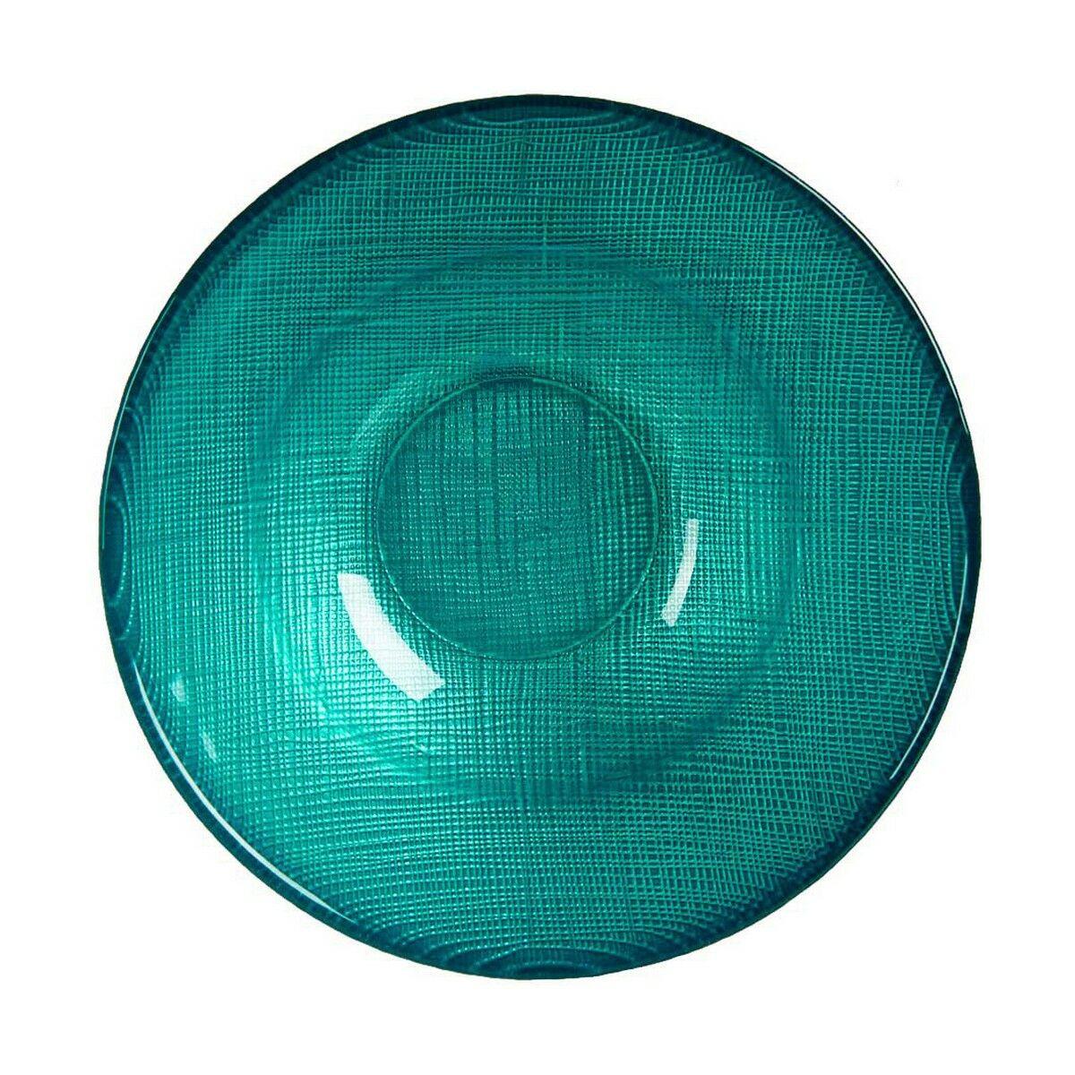 Skål Ø 15 cm Turkisblå Glas (6 enheder)