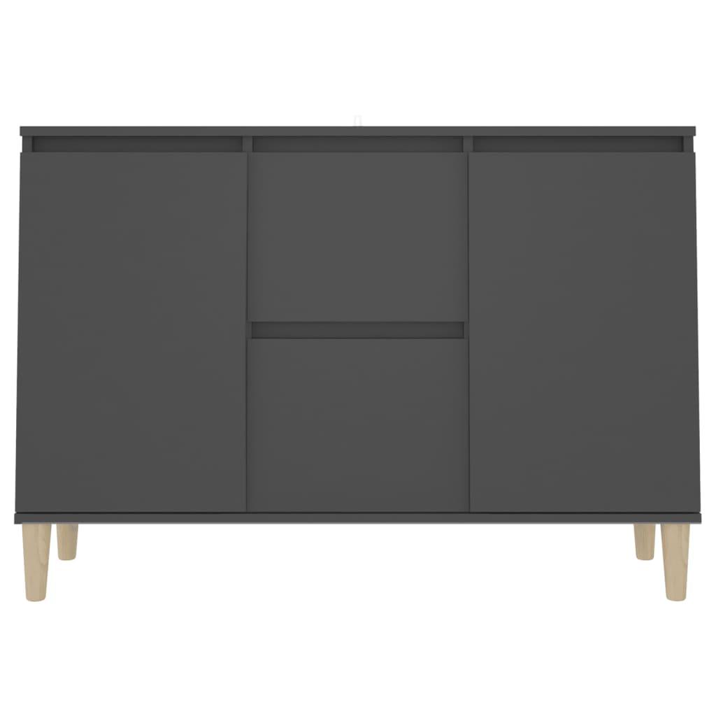 Skænk 101x35x70 cm konstrueret træ grå