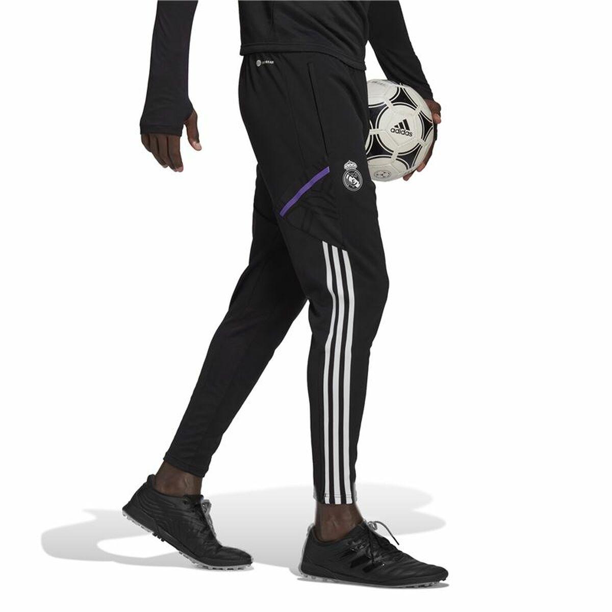 Træningsbukser til fodbold til voksne Real Madrid C.F. Condivo 22 Sort Mænd M