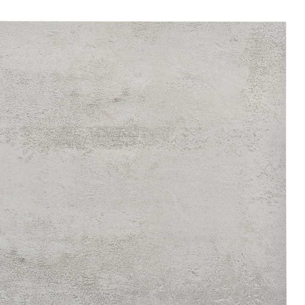 Selvklæbende gulvbrædder 55 stk. 5,11 m² PVC lysegrå