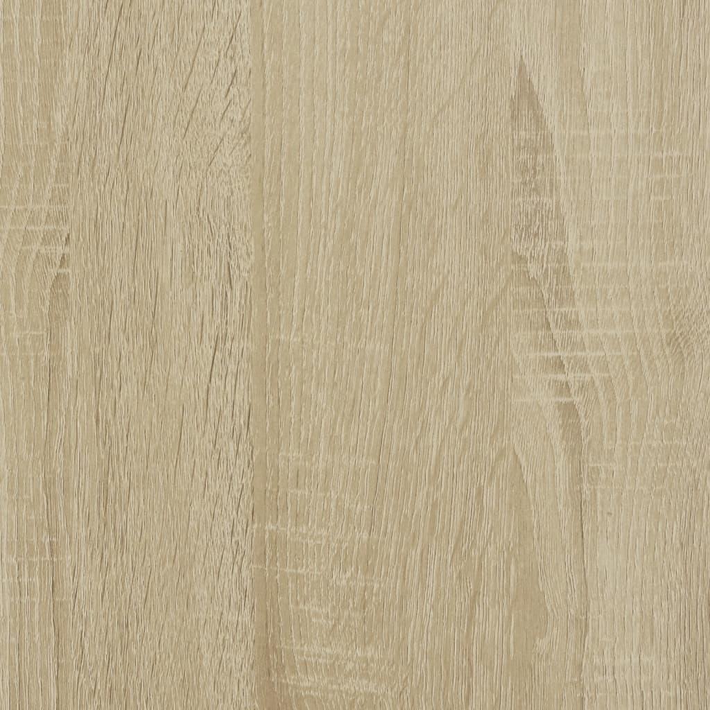 Højskab 40x42,5x124 cm konstrueret træ sonoma-eg