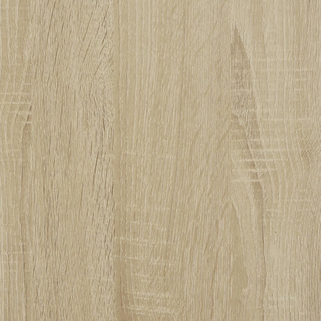 Højskab 40x42,5x185 cm konstrueret træ sonoma-eg