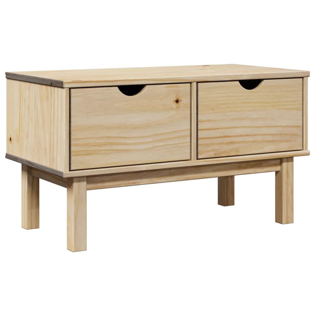 Entrébænk OTTA 80x40x45 cm massivt fyrretræ