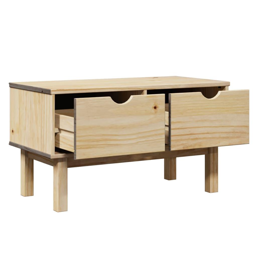 Entrébænk OTTA 80x40x45 cm massivt fyrretræ