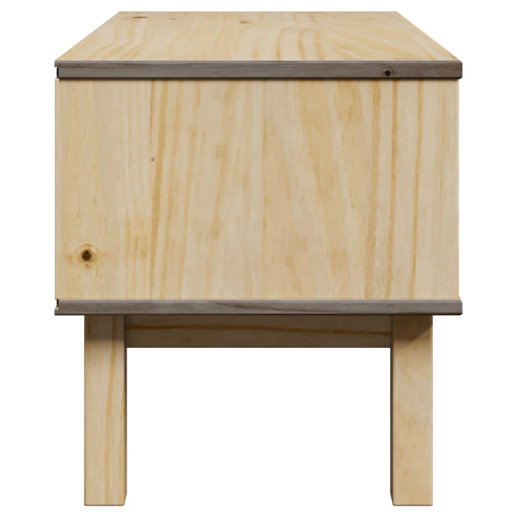 Entrébænk OTTA 80x40x45 cm massivt fyrretræ