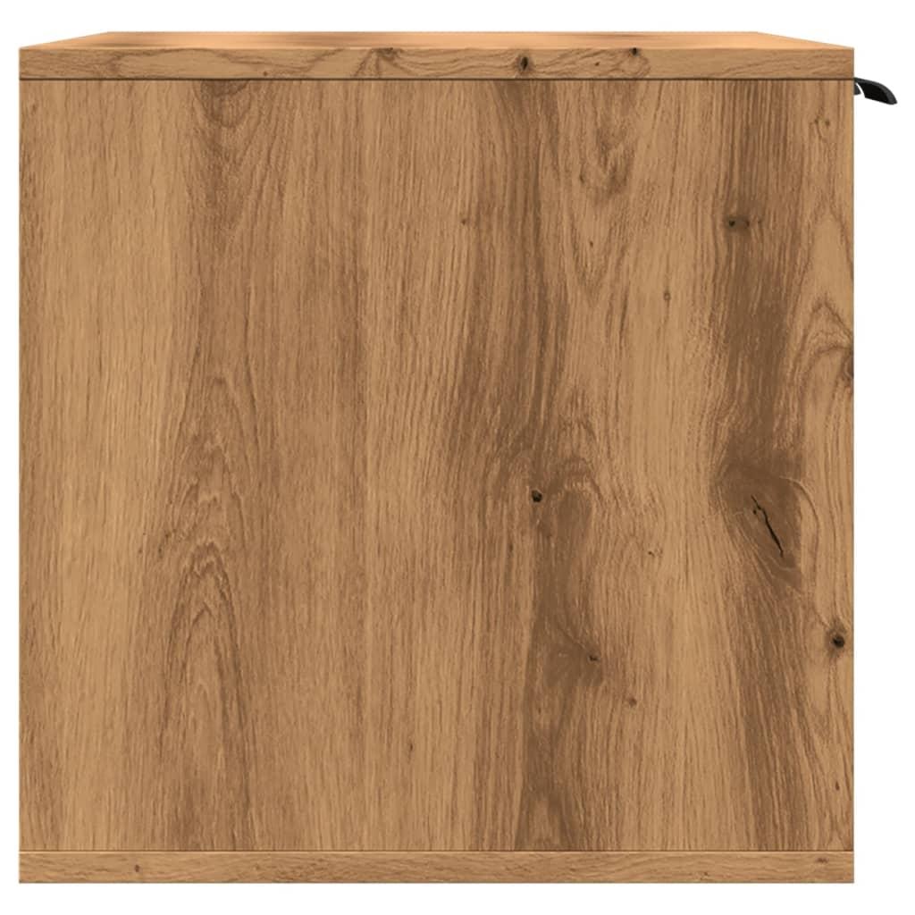 Toiletskjuler kattebakke 80x50x45 cm konstrueret træ kunsteg