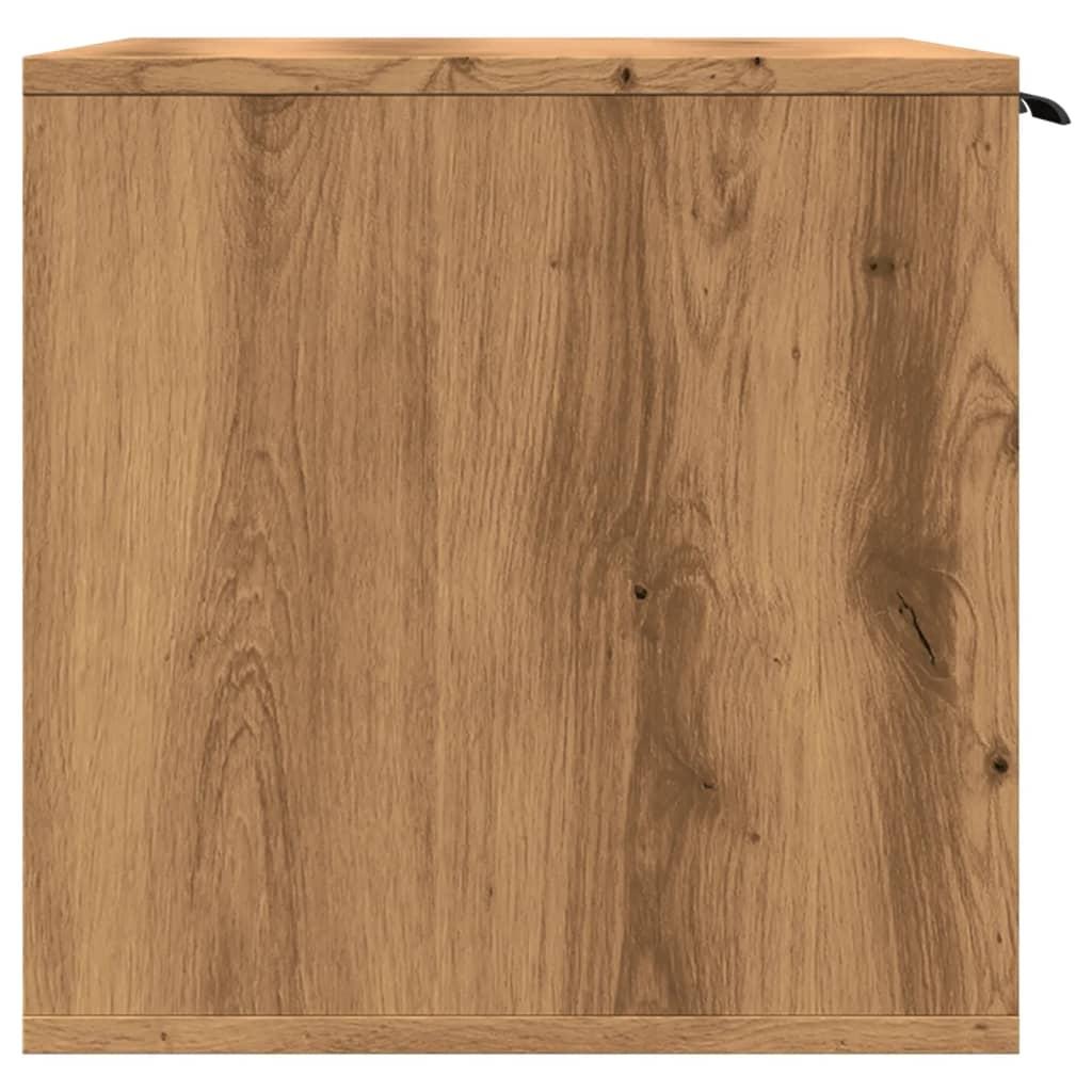 Toiletskjuler kattebakke 60x40x40 cm konstrueret træ kunsteg