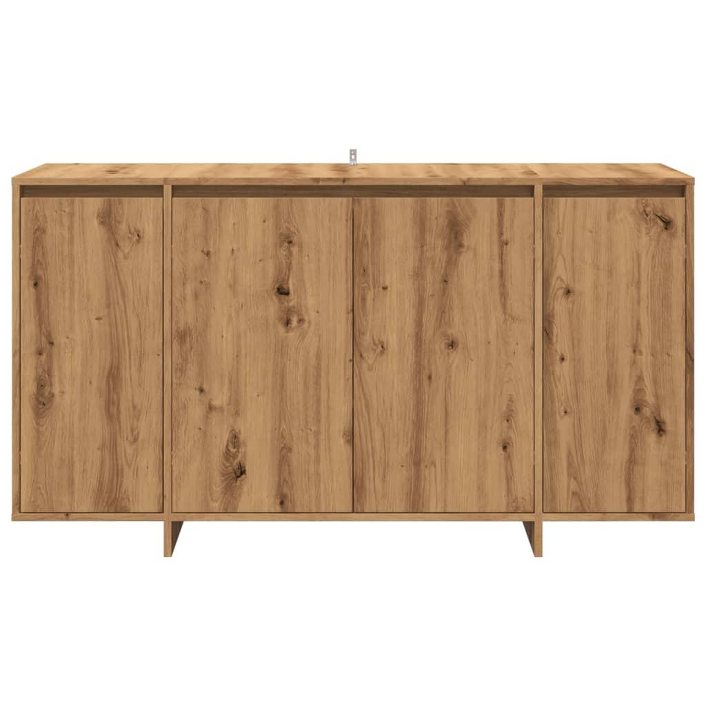Skænk 135x41x75 cm konstrueret træ kunsteg