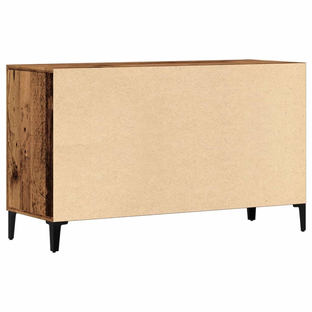 Skænk 100x36x60 cm konstrueret træ gammelt træ-look