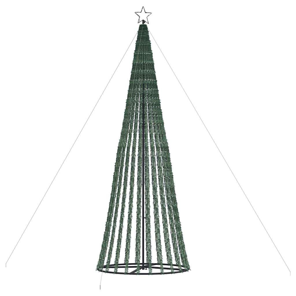 LED-juletræ 1028 LED'er 403 cm varmt hvidt lys
