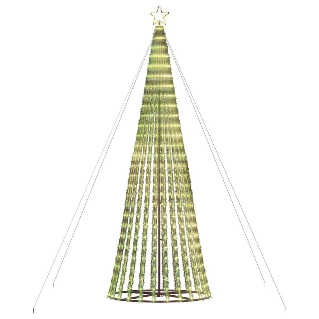 LED-juletræ 1028 LED'er 403 cm varmt hvidt lys