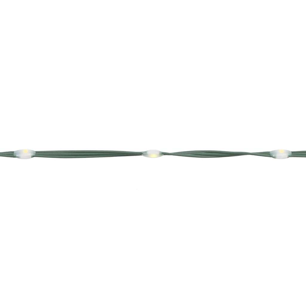 LED-juletræ 1028 LED'er 403 cm varmt hvidt lys