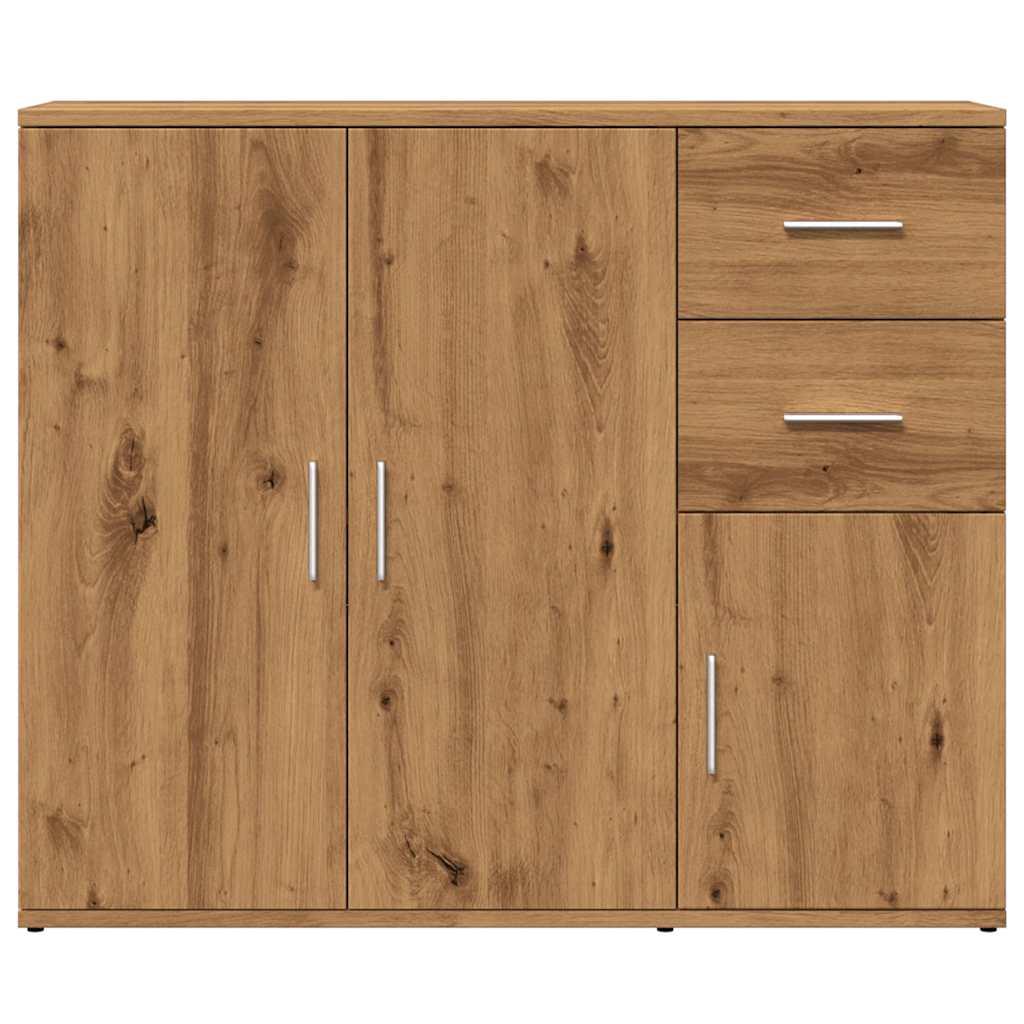 Skænk 91x29,5x75 cm konstrueret træ kunsteg