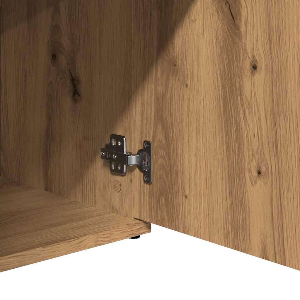 Skænk 91x29,5x75 cm konstrueret træ kunsteg