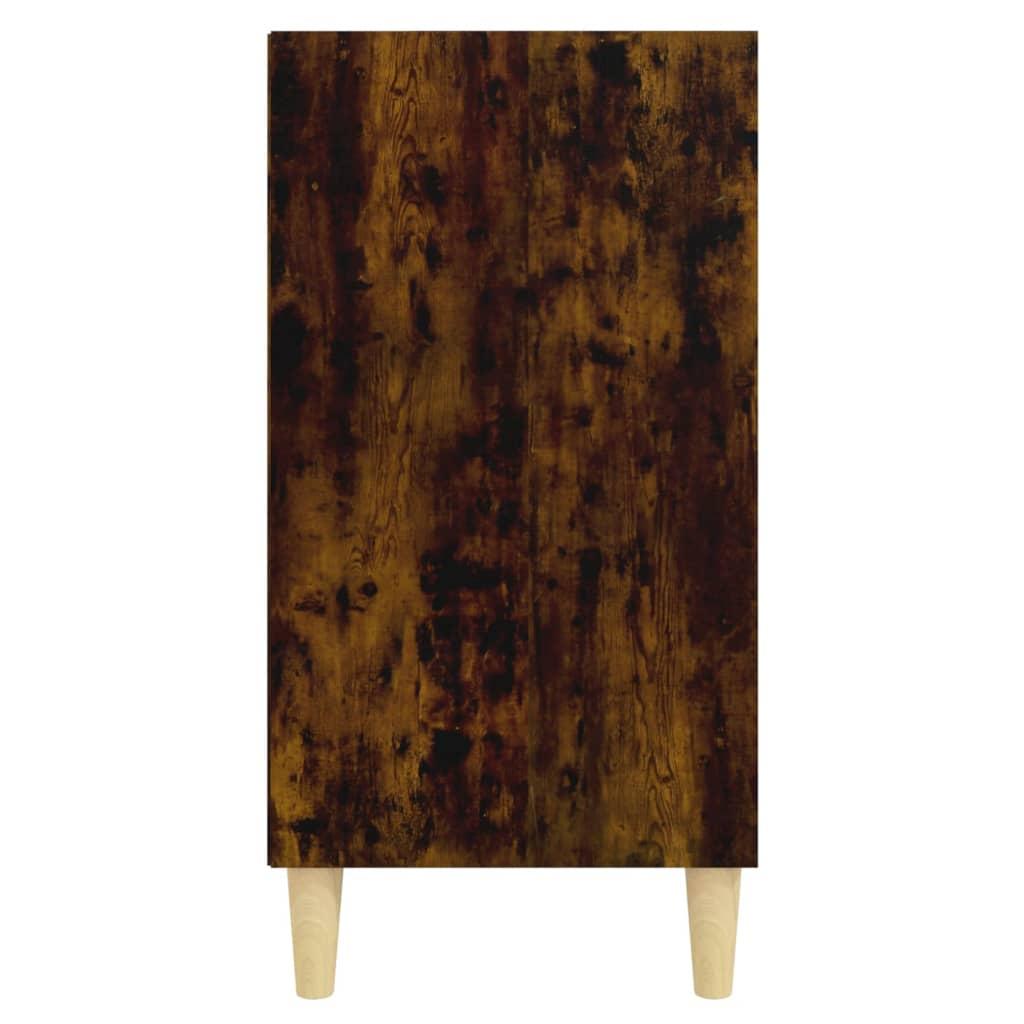 Skænk 57x35x70 cm konstrueret træ røget egetræsfarve