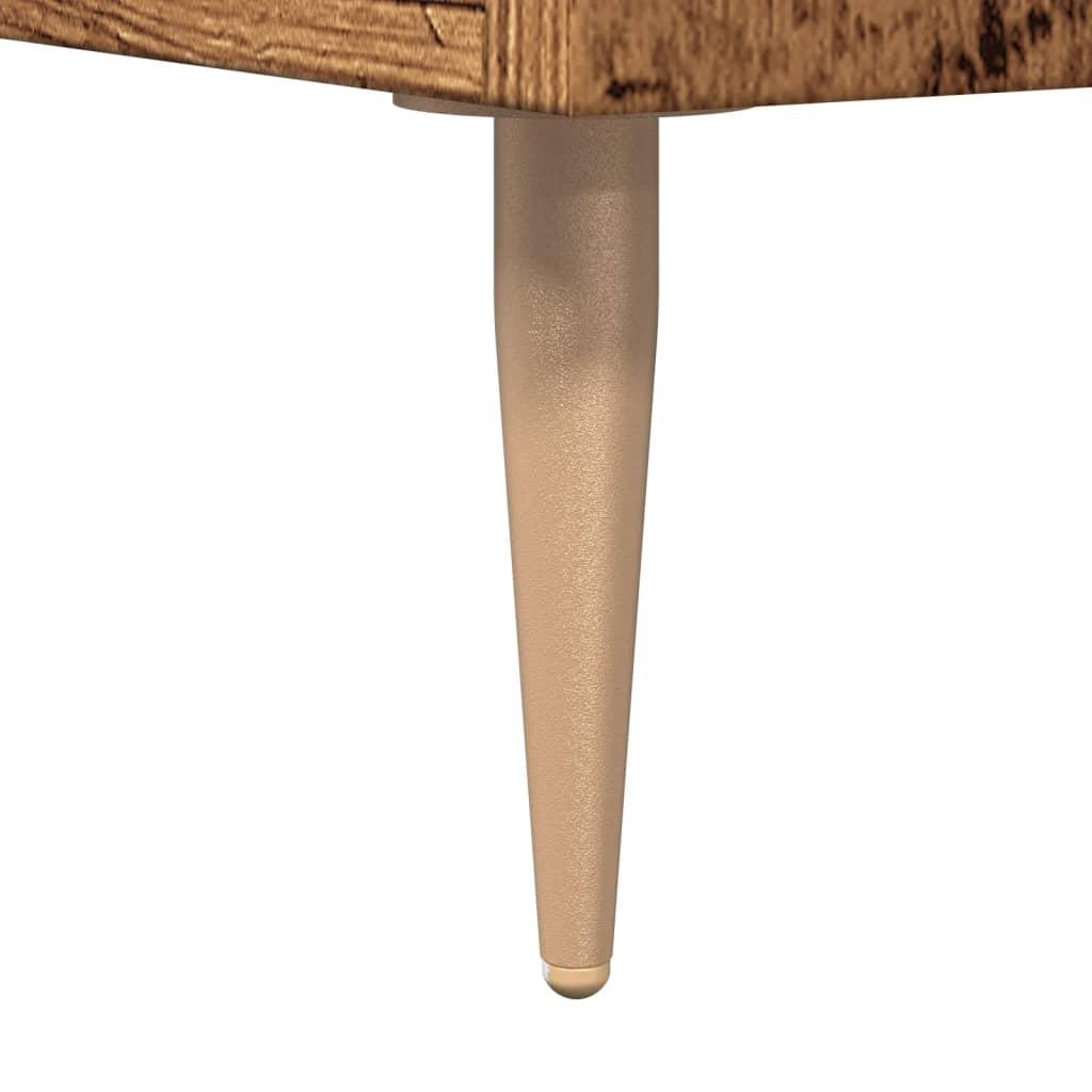 Skænk 100x36x60 cm konstrueret træ gammelt træ-look