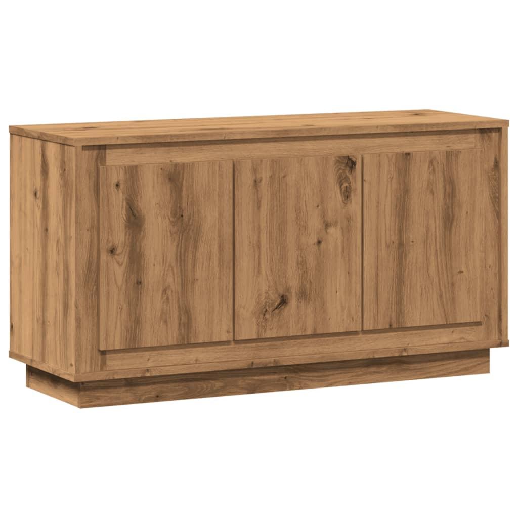 Skænk 102x35x55 cm konstrueret træ kunsteg
