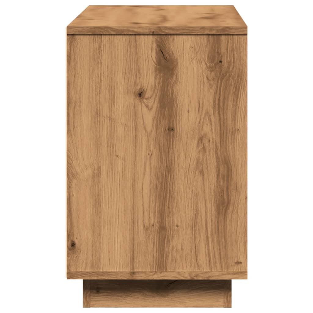 Skænk 102x35x55 cm konstrueret træ kunsteg