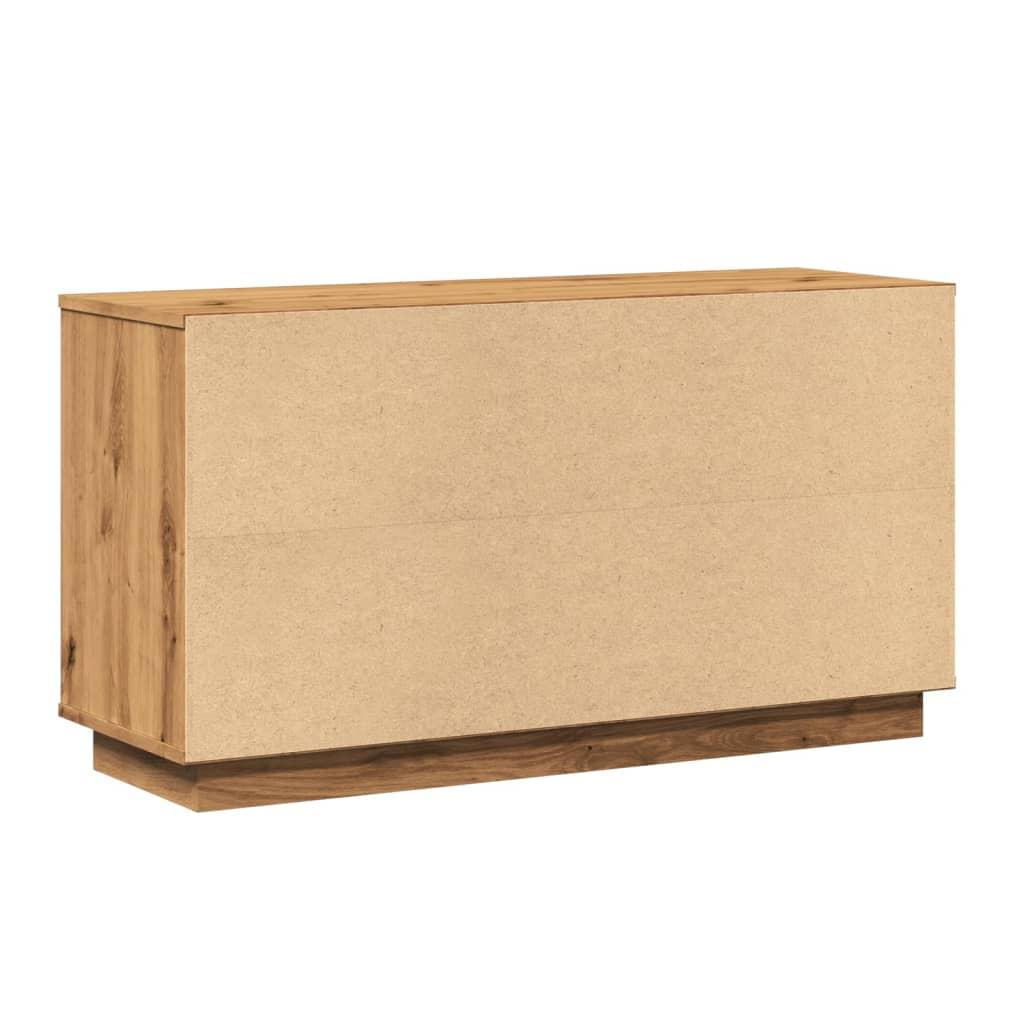Skænk 102x35x55 cm konstrueret træ kunsteg