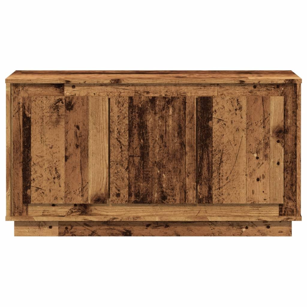 Skænk 102x35x55 cm konstrueret træ antikt trælook