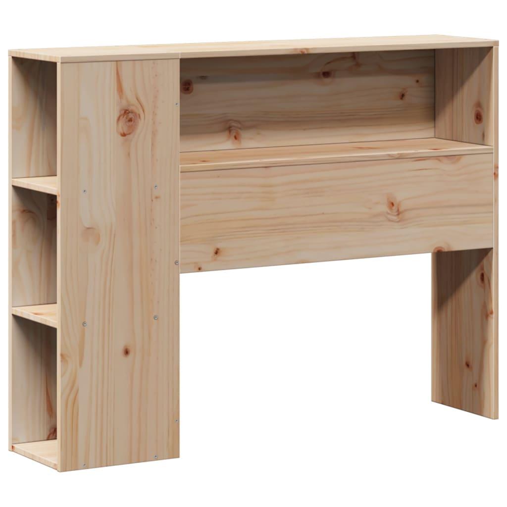 Sengeramme uden madras 75x190 cm massivt fyrretræ