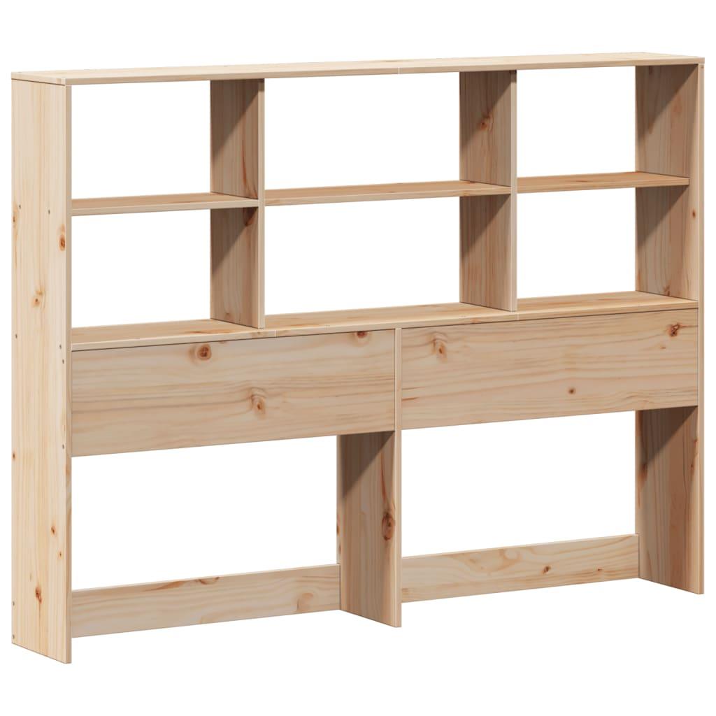 Sengeramme uden madras 150x200 cm massivt fyrretræ