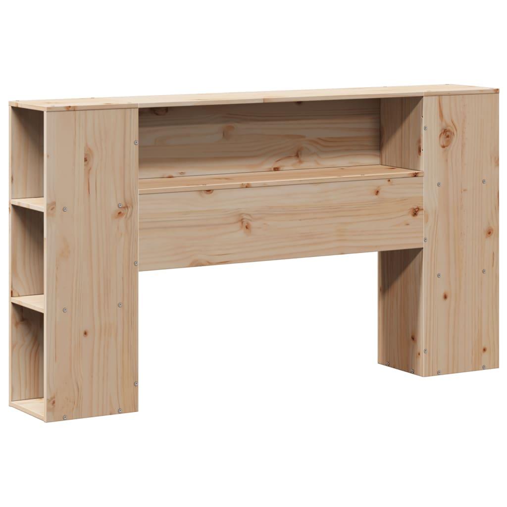 Sengeramme uden madras 120x190 cm massivt fyrretræ