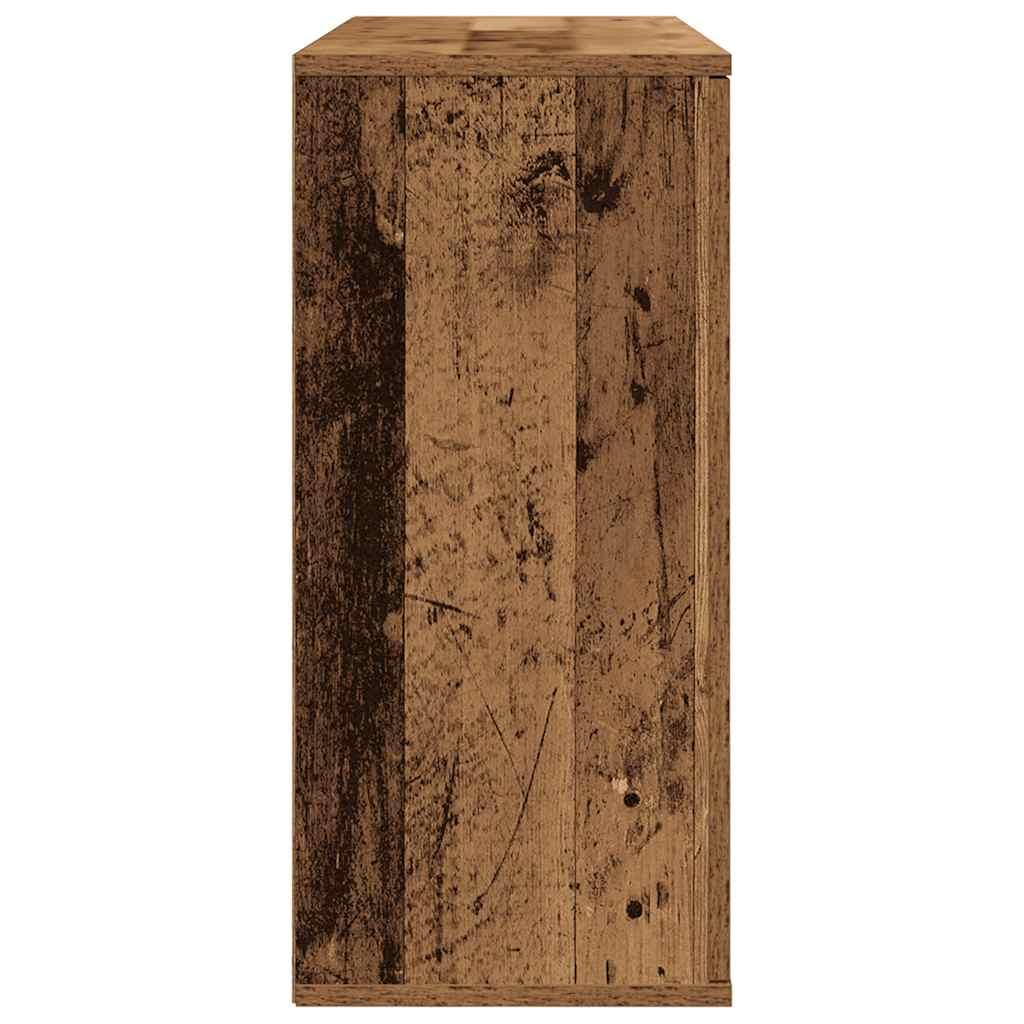 Skænk 90x29,5x65 cm konstrueret træ antikt trælook