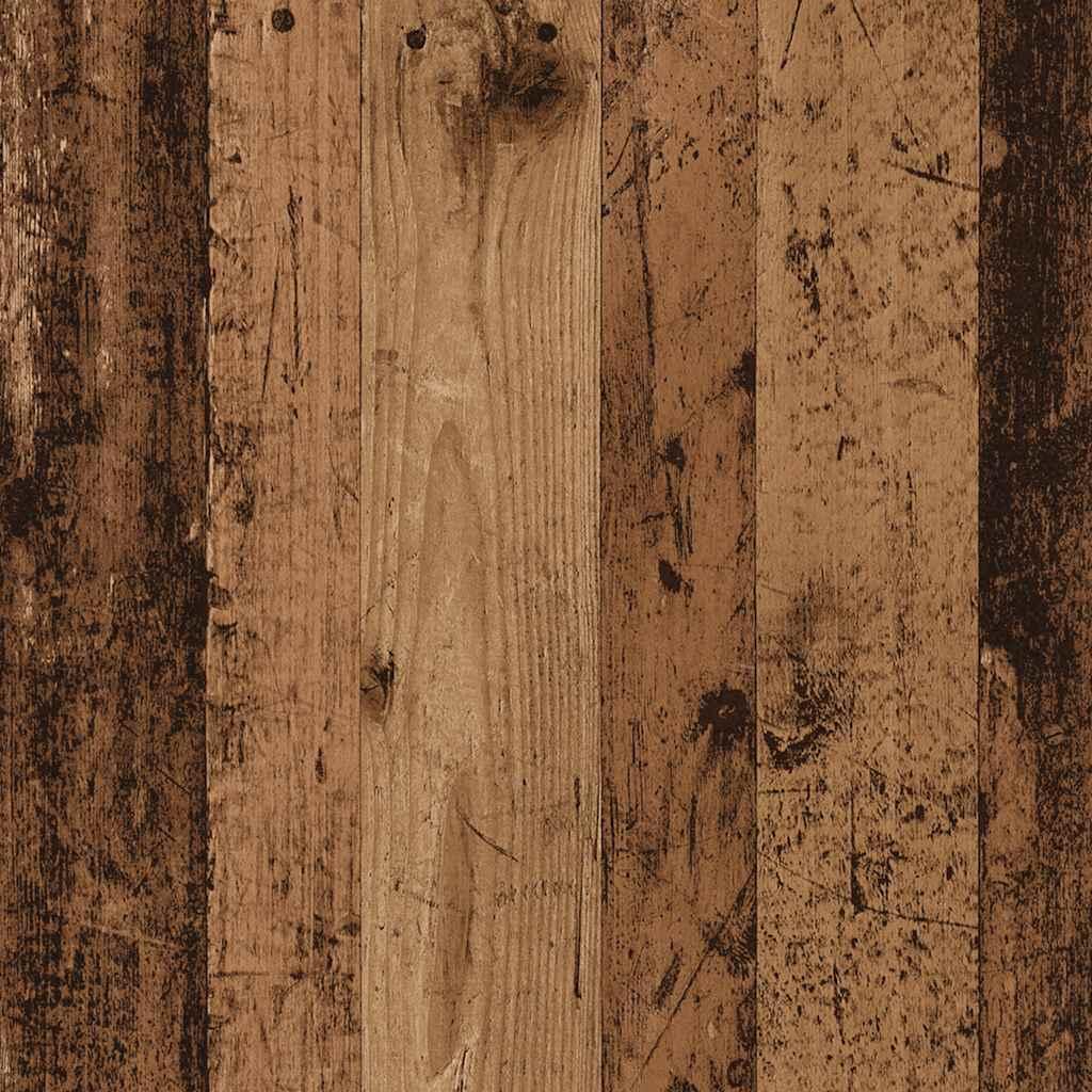 Skænk 90x29,5x65 cm konstrueret træ antikt trælook