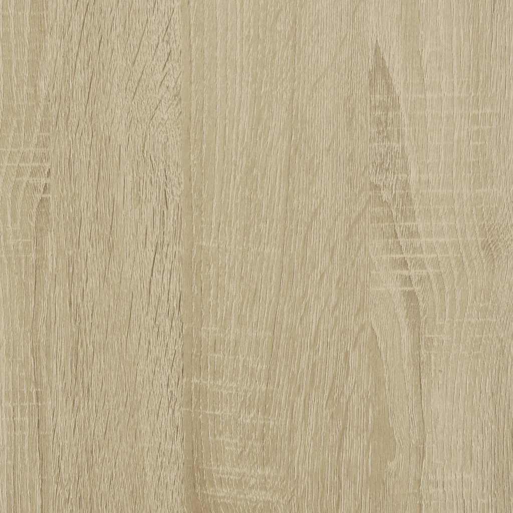 Væghængt sengebord 40x31x39,5 cm sonoma-eg